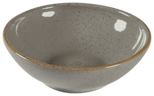 Bowl Stonecast Peppercorn oval; 200ml, 11.7 cm (Ø); szary/brązowy; okrągły; 12 sztuka / opakowanie