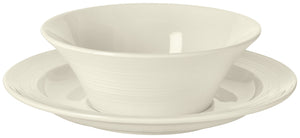 spodek do bulionówki Skyline; 17 cm (Ø); biel kremowa; okrągły; 6 sztuka / opakowanie