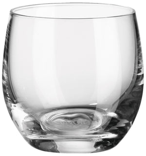 mini szklanka  Gargote; 120ml, 5.5x6.2 cm (ØxW); transparentny; okrągły; 6 sztuka / opakowanie