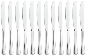 nóż stołowy San Martino II; 22.8 cm (D); srebro, Griff srebro; 12 sztuka / opakowanie
