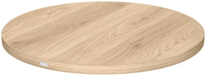 Indoor-Tischplatte Marvello rund; 80x2.5 cm (ØxW); dąb; okrągły
