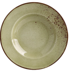 talerz głęboki Palana; 200ml, 24x4 cm (ØxW); limonka; okrągły; 6 sztuka / opakowanie