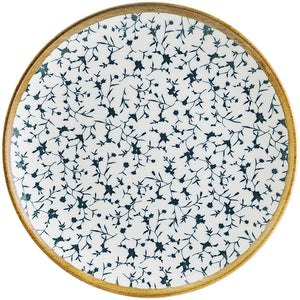 talerz płaski Calif; 27 cm (Ø); biały/niebieski/zielony; okrągły; 12 sztuka / opakowanie