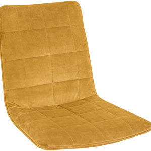 siedzisko Milaria aksamit; 60x48x46 cm (SxGxW); złoto; 2 sztuka / opakowanie