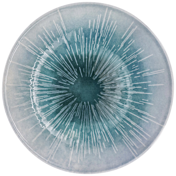 talerz płaski Irisia; 30 cm (Ø); niebieski; okrągły; 4 sztuka / opakowanie