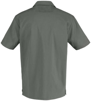 Hemd Kurzarm Magnum Comfort Fit; Kleidergröße 37/38; ciemny szary