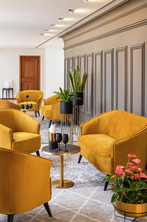 Flaschenkühler Abdi; 1600ml, 12x20 cm (ØxW); czarny/złoto