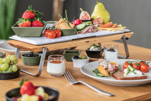  10.1x10.1x3.6 cm (DxSxW); oliwka; prostokątny; 6 sztuka / opakowanie