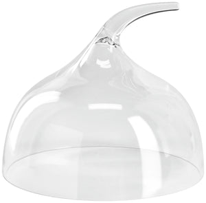 Cloche Nello Polycarbonat; 20.7x18.1 cm (ØxW); transparentny