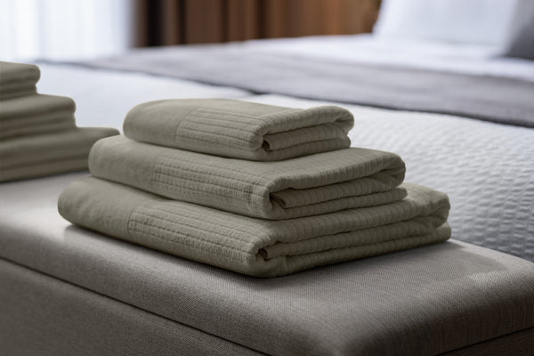 Handtuch Alassio; 50x100 cm (SxD); kamiennoszary