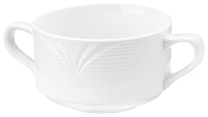 bulionówka Rena; 300ml, 9.5x6.2 cm (ØxW); biały; okrągły; 6 sztuka / opakowanie