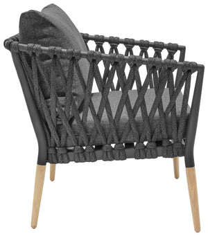 fotel Asola; 81x80x76 cm (SxGxW); antracyt
