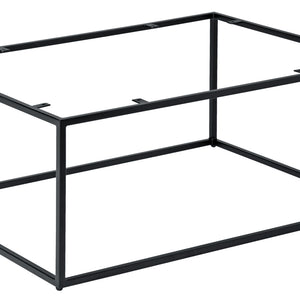podstawa do stołów Lounge Deven; 80x60x33.5 cm (SxGxW); czarny
