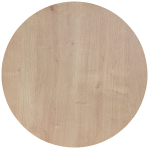blat Duneo okrągły; 60x2.5 cm (ØxW); dąb/naturalny; okrągły