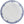 Teller flach Nonna; 24.5 cm (Ø); biały/niebieski; okrągły; 6 sztuka / opakowanie