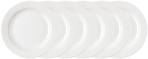 talerz płaski Joy weiß; 21 cm (Ø); biały; okrągły; 6 sztuka / opakowanie