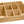 organizer do herbaty/bufetu Algo; 40x31x14.5 cm (DxSxW); naturalny