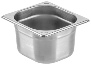pojemnik GN Premium  1/6; Größe GN 1/6, 1600ml, 17.6x16.2x10 cm (DxSxG); srebro