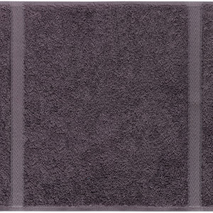 mały ręcznik Meco; 30x30 cm (SxD); grafit; 5 sztuka / opakowanie