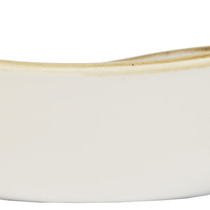 Bowl Stonecast Barley White dreieckig; 600ml, 23.5 cm (S); biały/brązowy; trójkątny; 12 sztuka / opakowanie