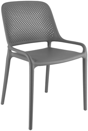 Kunststoff Stuhl Rovin; 52x51.5x82.5 cm (SxGxW); antracyt; 4 sztuka / opakowanie