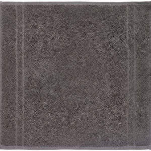 mały ręcznik Dina; 30x30 cm (SxD); antracyt; 10 sztuka / opakowanie