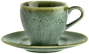 filiżanka do espresso Nano; 120ml, 6.8x6.1 cm (ØxW); zielony; okrągły; 6 sztuka / opakowanie