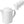 dzbanek do kawy Base z pokrywką; 500ml, 9.2x15 cm (ØxW); biały; okrągły; 4 sztuka / opakowanie
