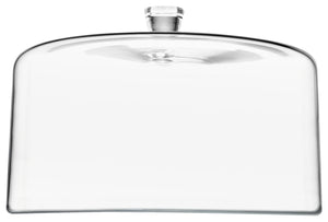 Cloche Glamour; 30.8x19.5 cm (ØxW); transparentny