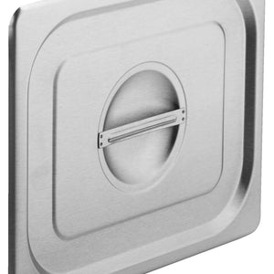 pokrywa GN Profi bez wnęki na łyżkę 1/2; Größe GN 1/2, 32.7x26.5 cm (DxS); stal nierdzewna