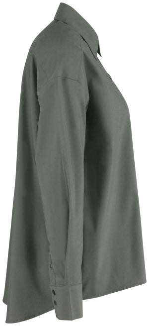 Bluse Langarm Beatris Comfort Fit; Kleidergröße S; ciemny szary