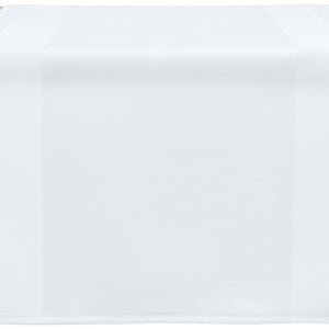 Tischläufer Flair; 40x170 cm (SxD); biały