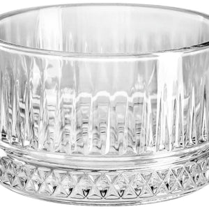 szklana misa Elysia; 230ml, 9x5.4 cm (ØxW); transparentny; 4 sztuka / opakowanie