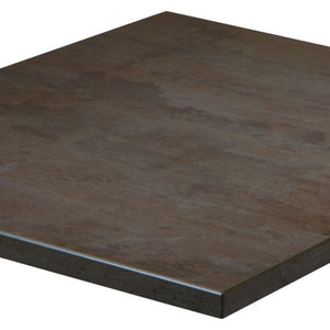 blat Maliana kwadratowy; 68x68 cm (DxS); metal antyk; kwadrat