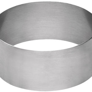 pierścień do musów Cocoa okrągły; 8x4.5 cm (ØxW); srebro; okrągły; 3 sztuka / opakowanie