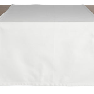 bieżnik Palermo; 40x130 cm (SxD); biały; prostokątny; 6 sztuka / opakowanie