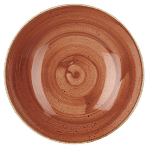Schale tief Stonecast Orange Coupe; 426ml, 18.2x3 cm (ØxW); pomarańczowy/brązowy; okrągły; 12 sztuka / opakowanie