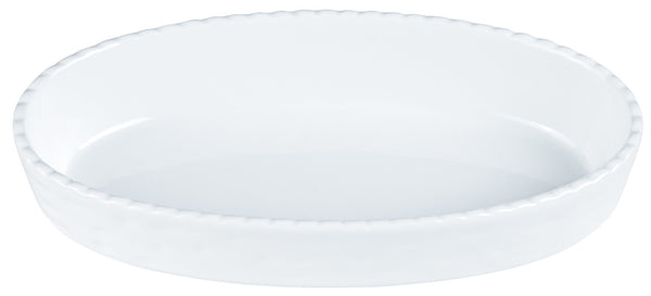 naczynie do zapiekania Aripa; 540ml, 24x13x4 cm (DxSxW); biały; owalny; 4 sztuka / opakowanie