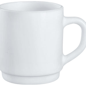 kubek Restaurant; 290ml, 7.9x9 cm (ØxW); biały; okrągły; 6 sztuka / opakowanie