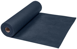 bieżnik Spuno; 40x120 cm (SxD); ciemny niebieski