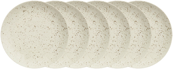 talerz płaski Alessia; 26 cm (Ø); beżowy; okrągły; 6 sztuka / opakowanie