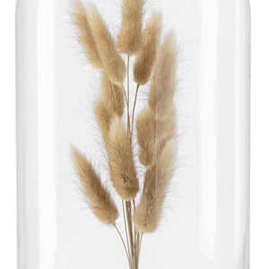 element dekoracyjny Bojana; 15.8x26 cm (ØxW); transparentny/naturalny