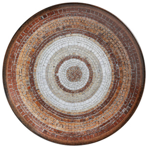 Porzellan Pizzateller Terra Mosaic rund; 33 cm (Ø); terakota/beżowy/brązowy; okrągły; 4 sztuka / opakowanie