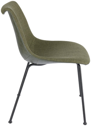 Stuhl Velaro Sitzfläche Stoff; 49x62x81 cm (SxGxW); siedzisko oliwka