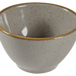 Dip Schale Stonecast Peppercorn; 110ml, 8.5 cm (Ø); szary/brązowy; okrągły; 12 sztuka / opakowanie