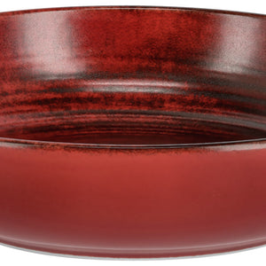 talerz głęboki Etana; 400ml, 17x4 cm (ØxW); czerwony; okrągły; 6 sztuka / opakowanie