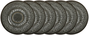 spodek do filiżanki do kawy Nano; 16.5 cm (Ø); czarny; okrągły; 6 sztuka / opakowanie
