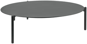 Outdoor-Beistelltisch Naira groß; 103x28.5 cm (ØxW); Platte antracyt