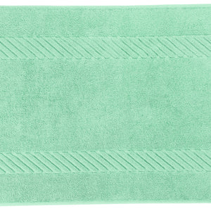 mata łazienkowa Valencia gładka; 50x90 cm (SxD); zielony miętowy