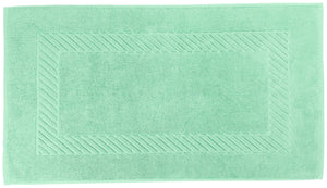 mata łazienkowa Valencia gładka; 50x90 cm (SxD); zielony miętowy